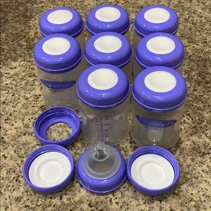 Lansinoh momma storage bottles